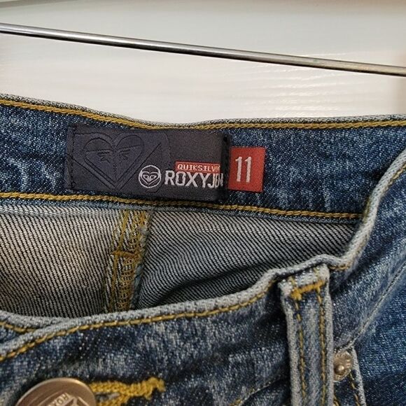 Quicksilver Roxy Jean one button bootcut jeans size 9 NWT - Picture 6 of 9